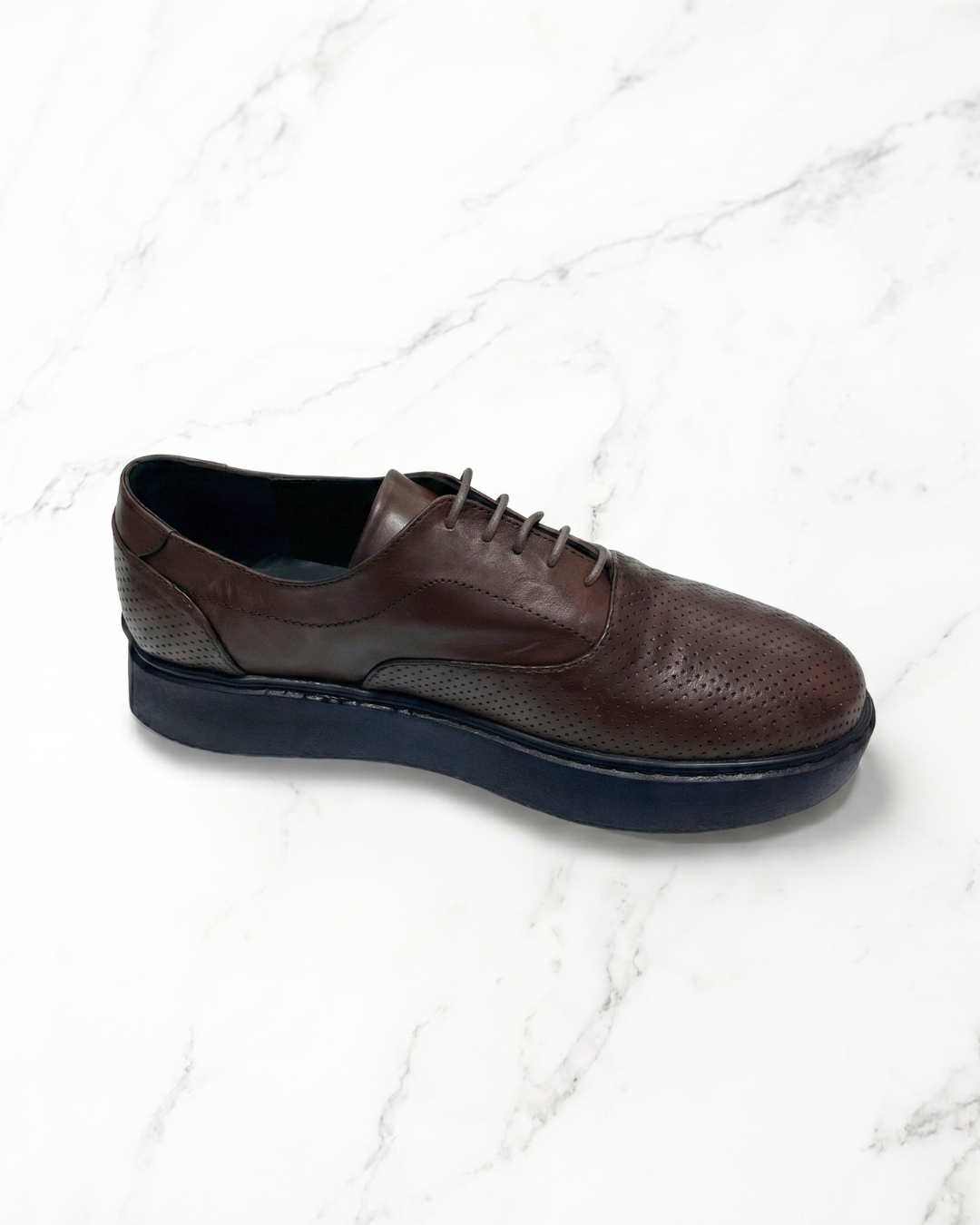 Chaussures Marron cuir confortable 4 Chaussures Marron cuir confortable – Image 4
