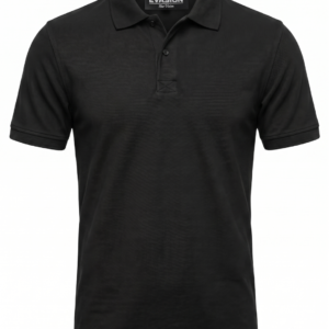 Polo uni noir