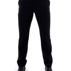 Pantalon tergale Noir fil à fil -evasion