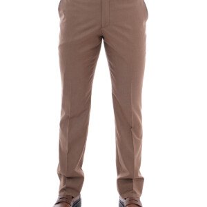 Pantalon tergale Marron Uni