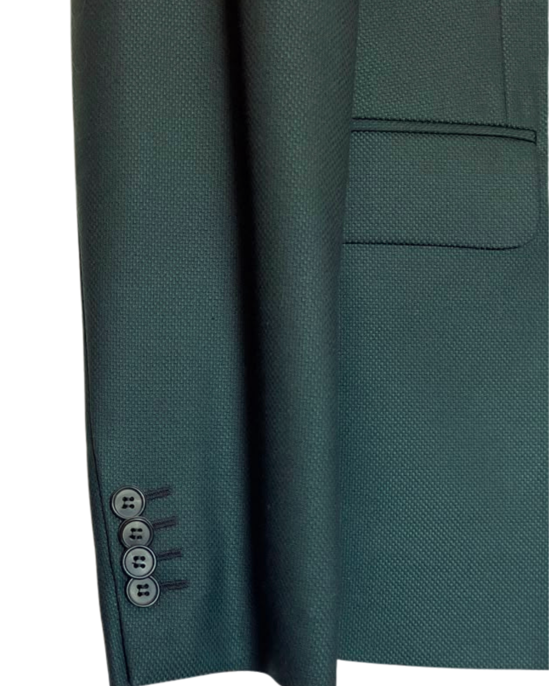 Costume Vert Foncé Homme-Coupe Droite 5 Costume Vert Foncé Homme-Coupe Droite – Image 5