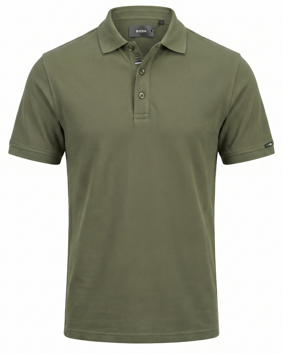 Polo Coton piqué Vert Olive 1 Polo Coton piqué Vert Olive