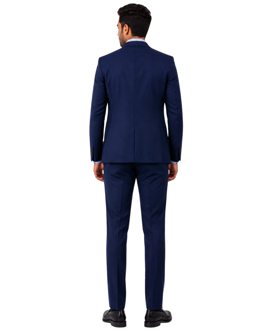 Costume Bleu Marine Homme - Coupe Droite 4 Costume Bleu Marine Homme - Coupe Droite – Image 4
