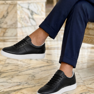 Chaussures sport en Cuir Noir