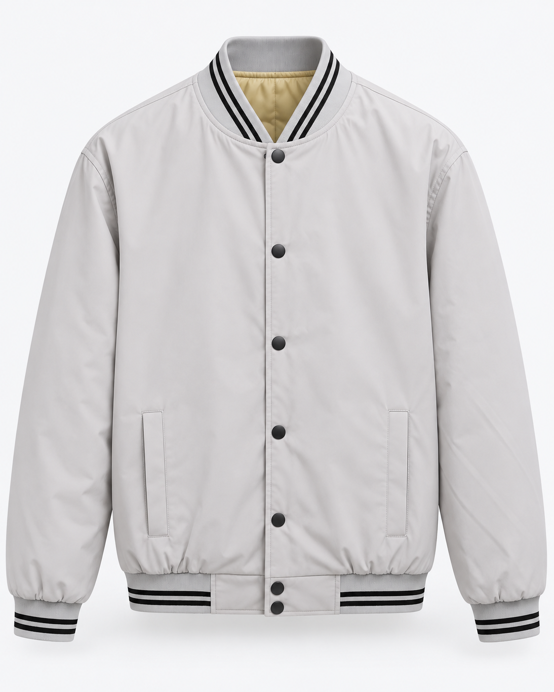 Blouson Gris Clair ref: 005-048 2 Blouson Gris Clair ref: 005-048 – Image 2