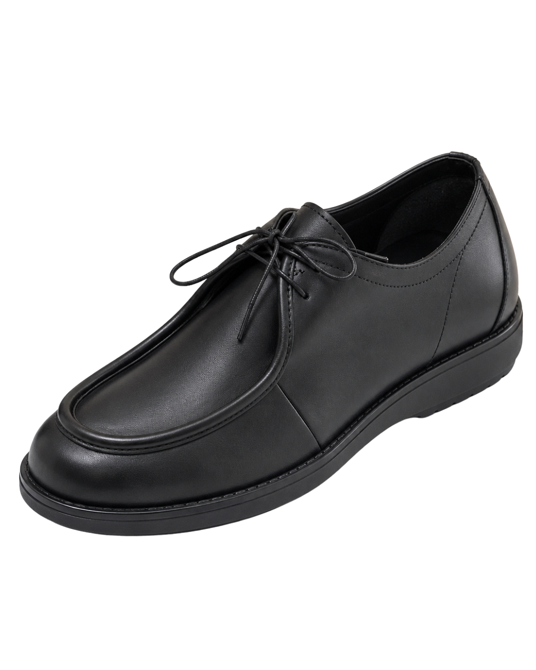 Mocassin à Lacet Noir 3 Mocassin à Lacet Noir – Image 3