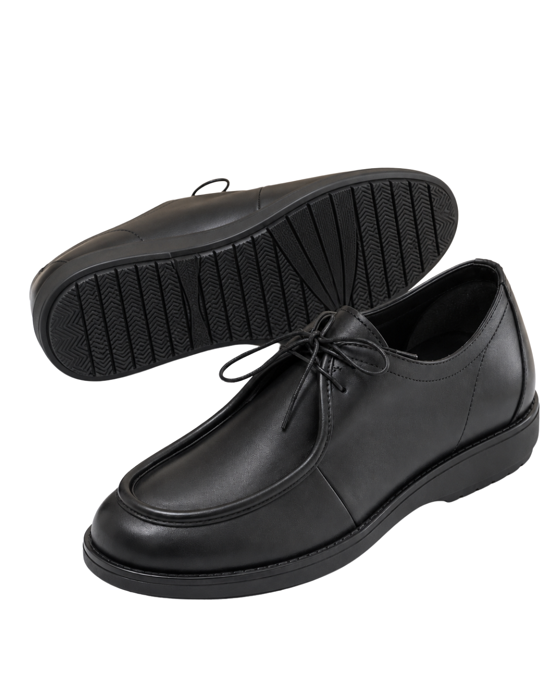 Mocassin à Lacet Noir 5 Mocassin à Lacet Noir – Image 5