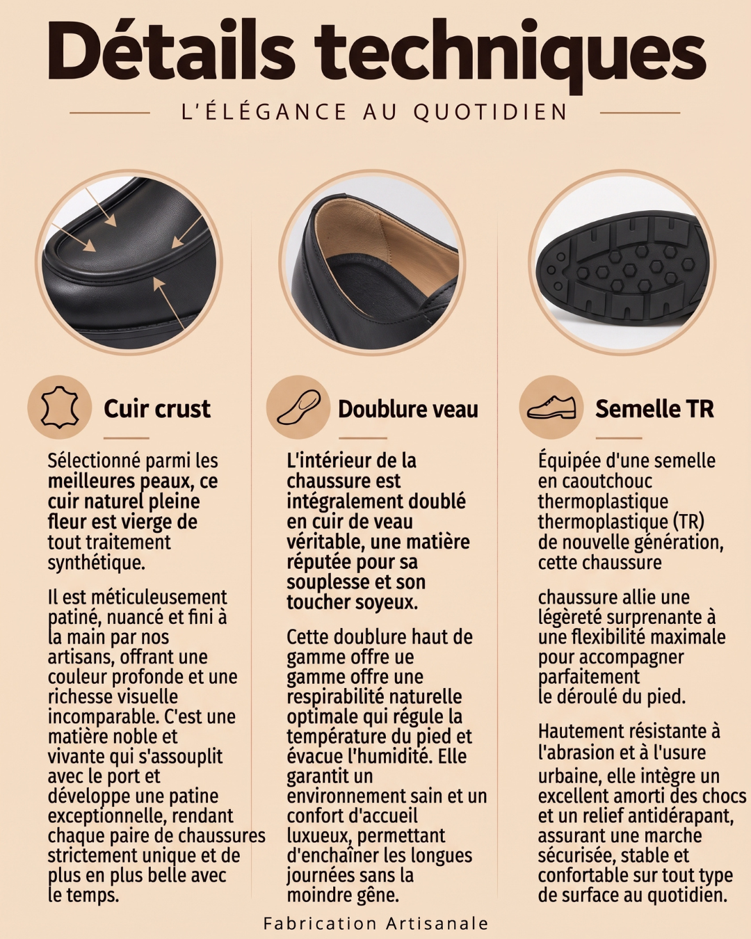 Mocassin à Lacet Noir 6 Mocassin à Lacet Noir – Image 6