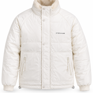 Blouson Crème Col Démontable ref: 005-052