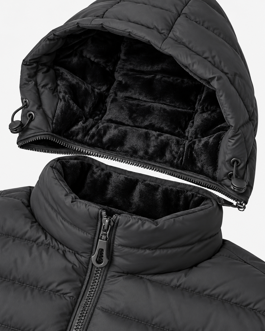 Doudoune Homme Noir ref 005-057 5 Doudoune Homme Noir ref 005-057 – Image 5