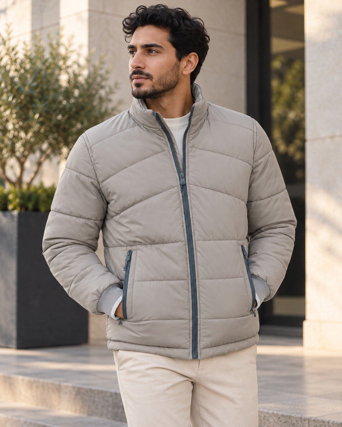 Blouson Grege homme ref 005-047 7 Blouson Grege homme ref 005-047 – Image 7